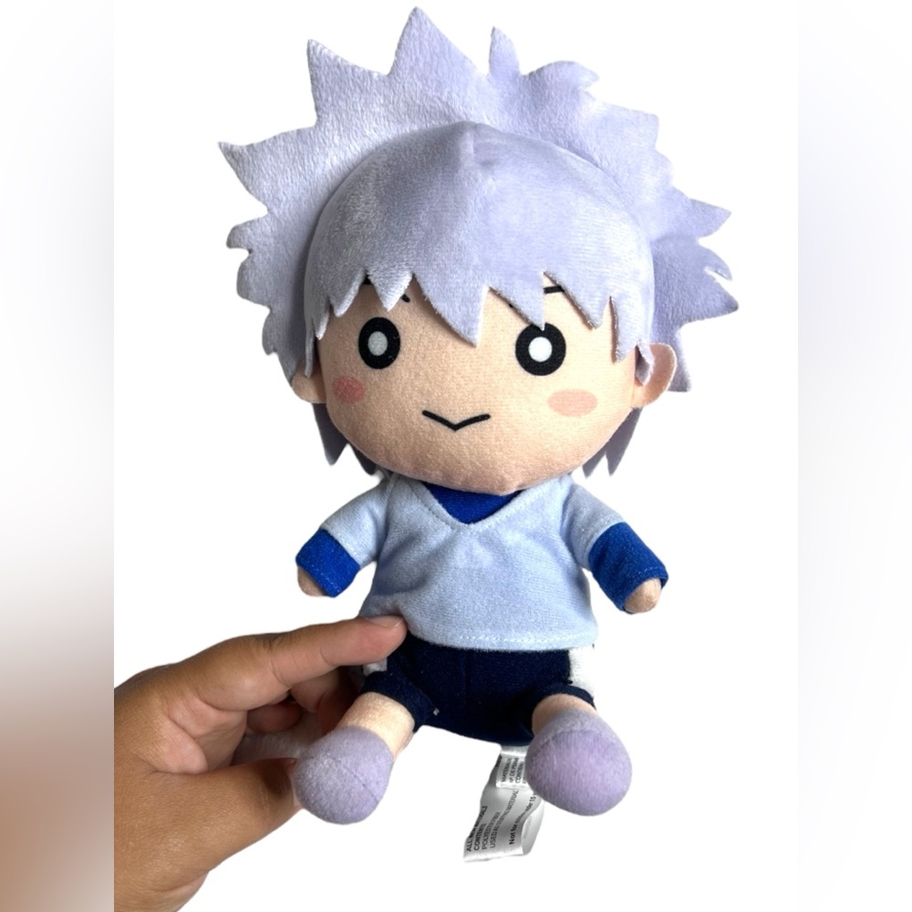 Killua Hunter x Hunter 7” Plush Great Eastern Entertainment Sitting Anime Manga